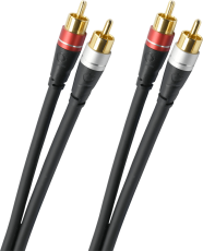 Кабель межблочный Oehlbach Audio RCA 1.0 m black